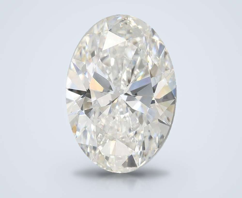7.51 Carat Oval Lab Diamond