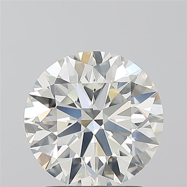 1.70ct J SI1 Rare Carat Ideal Cut Round Diamond