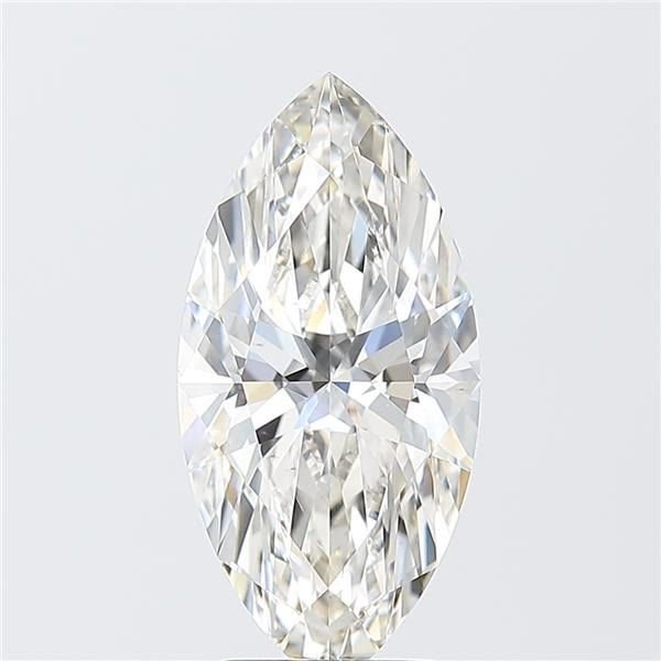 3.19ct H VS1 Rare Carat Ideal Cut Marquise Lab Grown Diamond