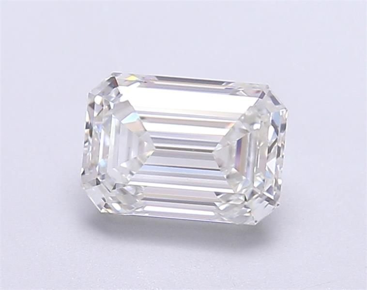 1.51ct F VS1 Rare Carat Ideal Cut Emerald Lab Grown Diamond