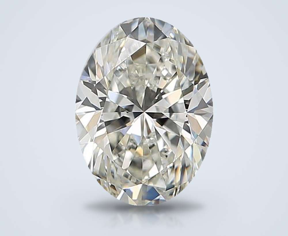 0.90 Carat Oval Natural Diamond