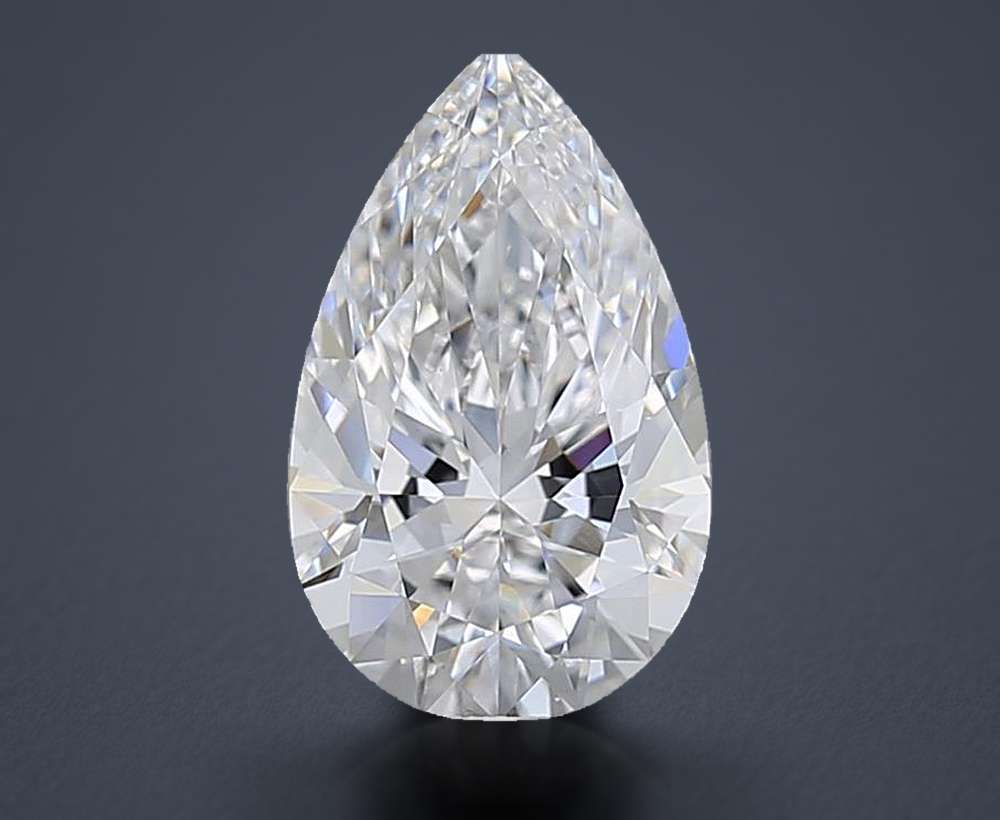 1.75 Carat Pear Lab Diamond