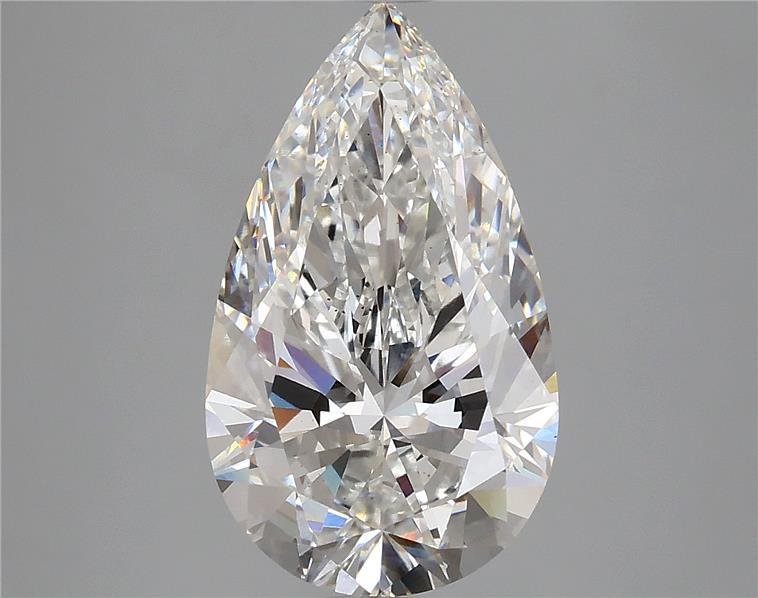 4.35 Carat Pear Lab Diamond