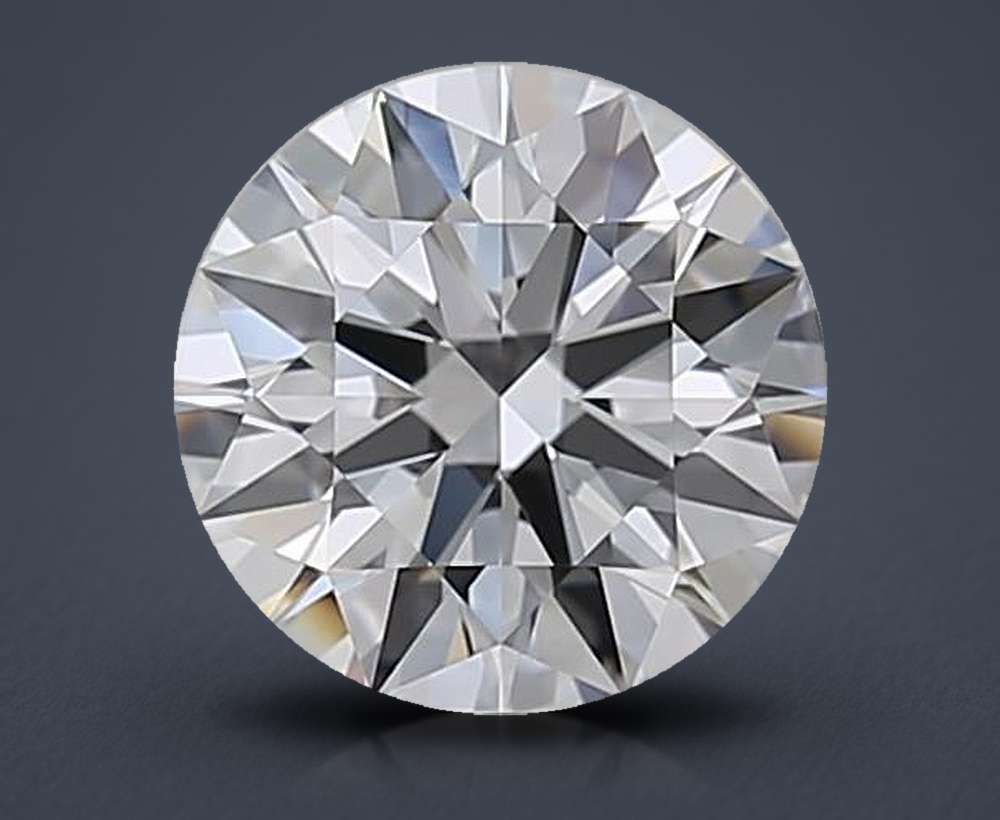 1.55 Carat Round Natural Diamond