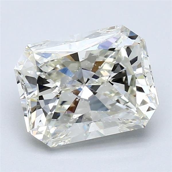 2.12ct K SI1 Rare Carat Ideal Cut Radiant Diamond