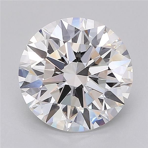 4.54ct F VS1 Rare Carat Ideal Cut Round Lab Grown Diamond
