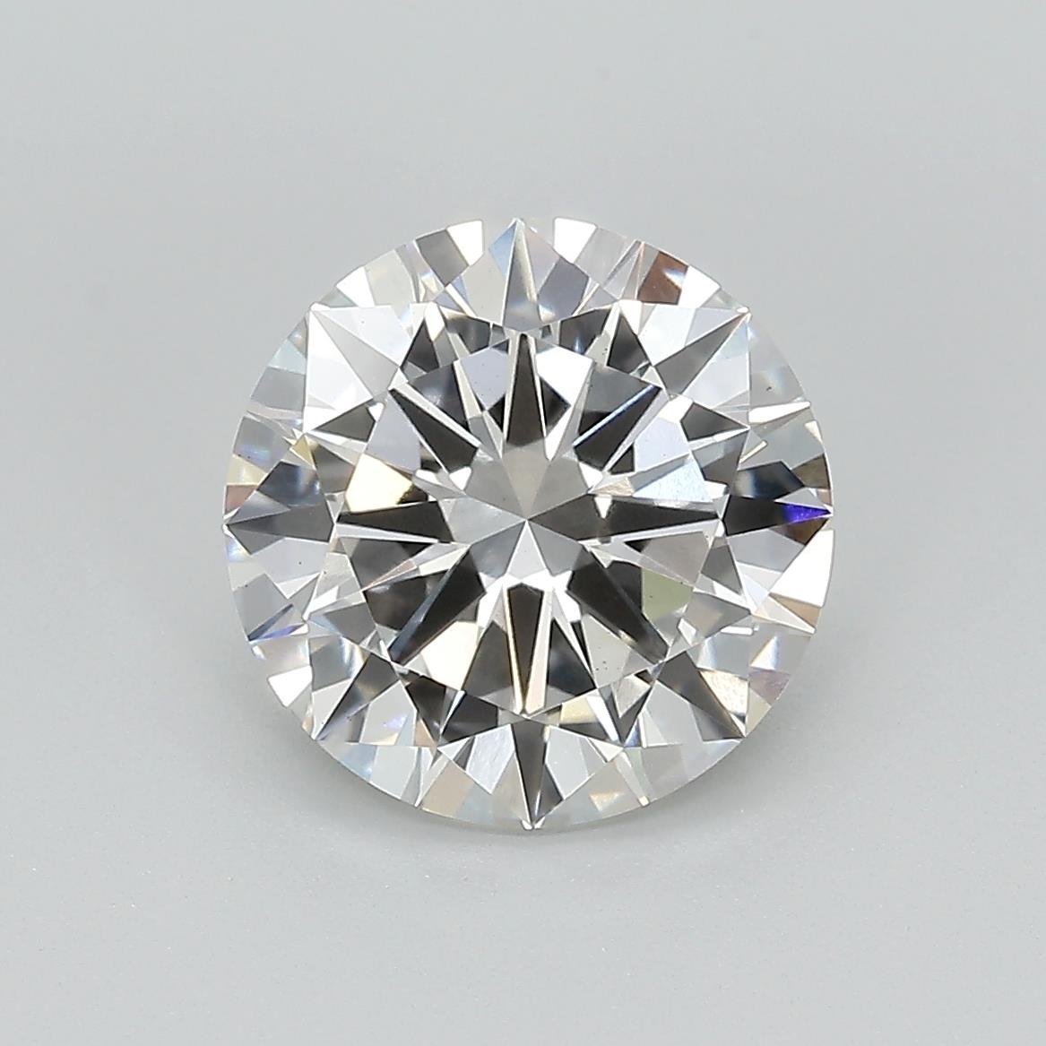 3.18ct G VS1 Excellent Cut Round Lab Grown Diamond