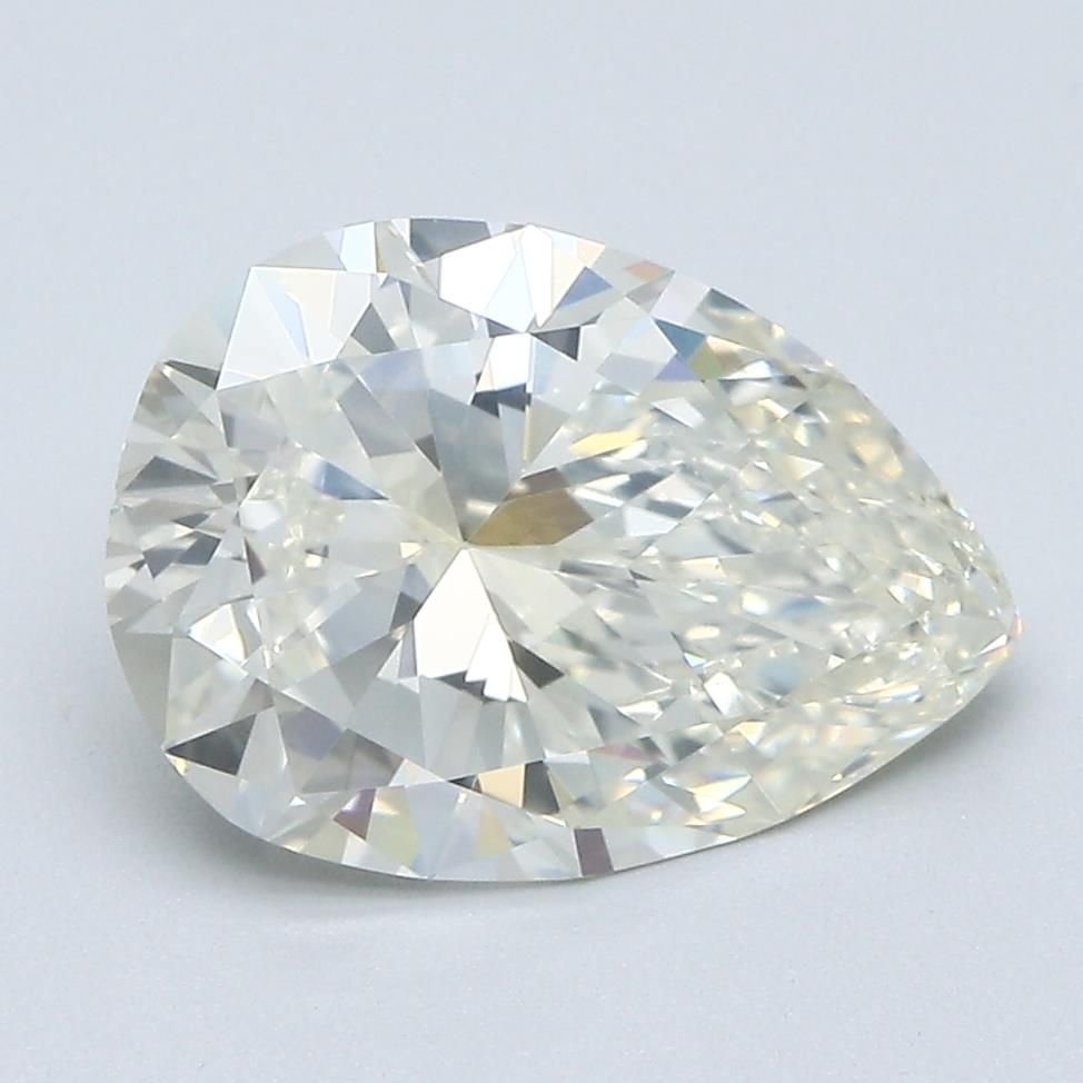 3.14ct K VS1 Very Good Cut Pear Diamond