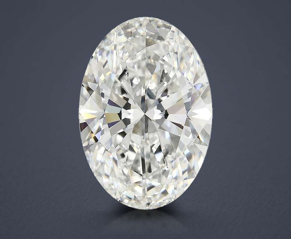 8.25 Carat Oval Lab Diamond