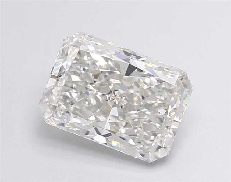 4.26ct H VS2 Very Good Cut Radiant Lab Grown Diamond