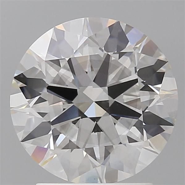 2.28ct F SI1 Rare Carat Ideal Cut Round Lab Grown Diamond
