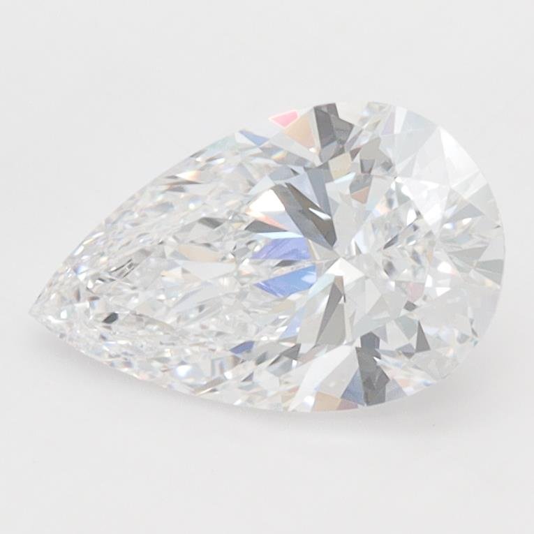 1.26ct E VVS1 Rare Carat Ideal Cut Pear Lab Grown Diamond