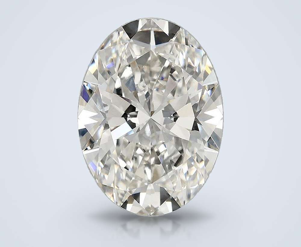 4.10 Carat Oval Lab Diamond