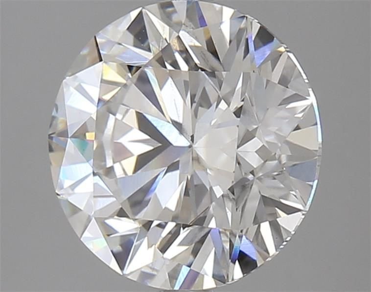 3.80ct F SI1 Rare Carat Ideal Cut Round Lab Grown Diamond