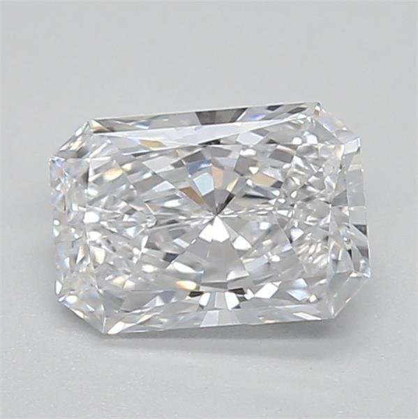 0.84ct D VVS2 Rare Carat Ideal Cut Radiant Lab Grown Diamond