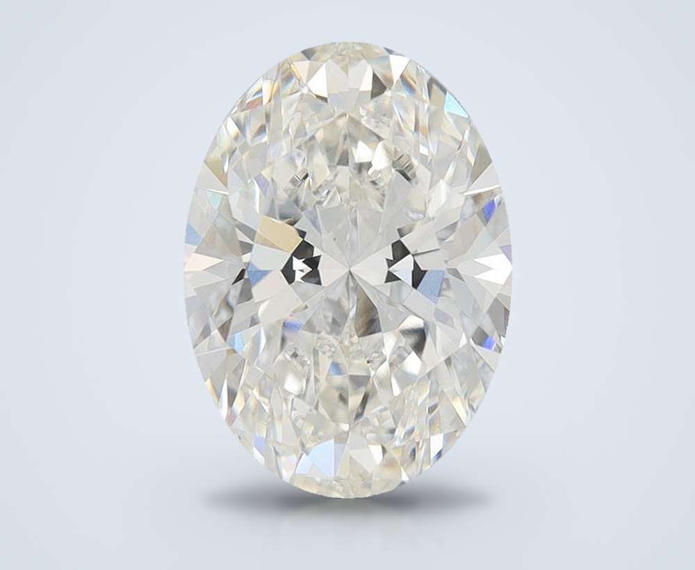 3.72 Carat Oval Lab Diamond