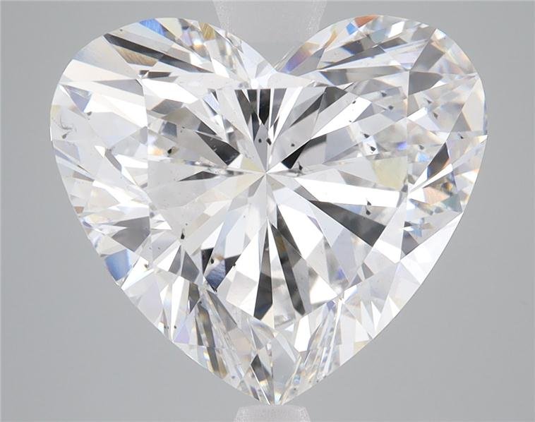 7.42ct F SI1 Excellent Cut Heart Lab Grown Diamond