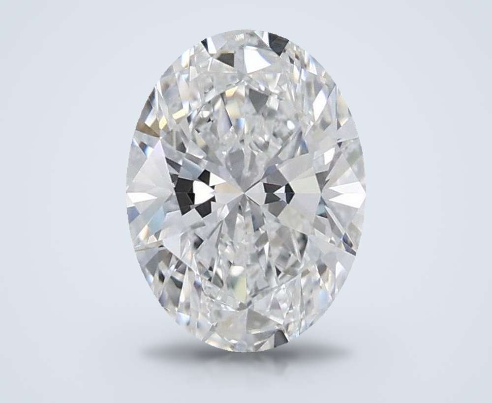 1.00 Carat Oval Lab Diamond