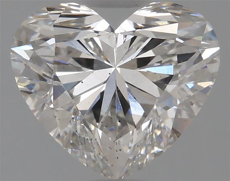 1.67ct F VS2 Rare Carat Ideal Cut Heart Lab Grown Diamond