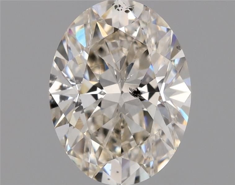 1.02ct J SI2 Rare Carat Ideal Cut Oval Diamond