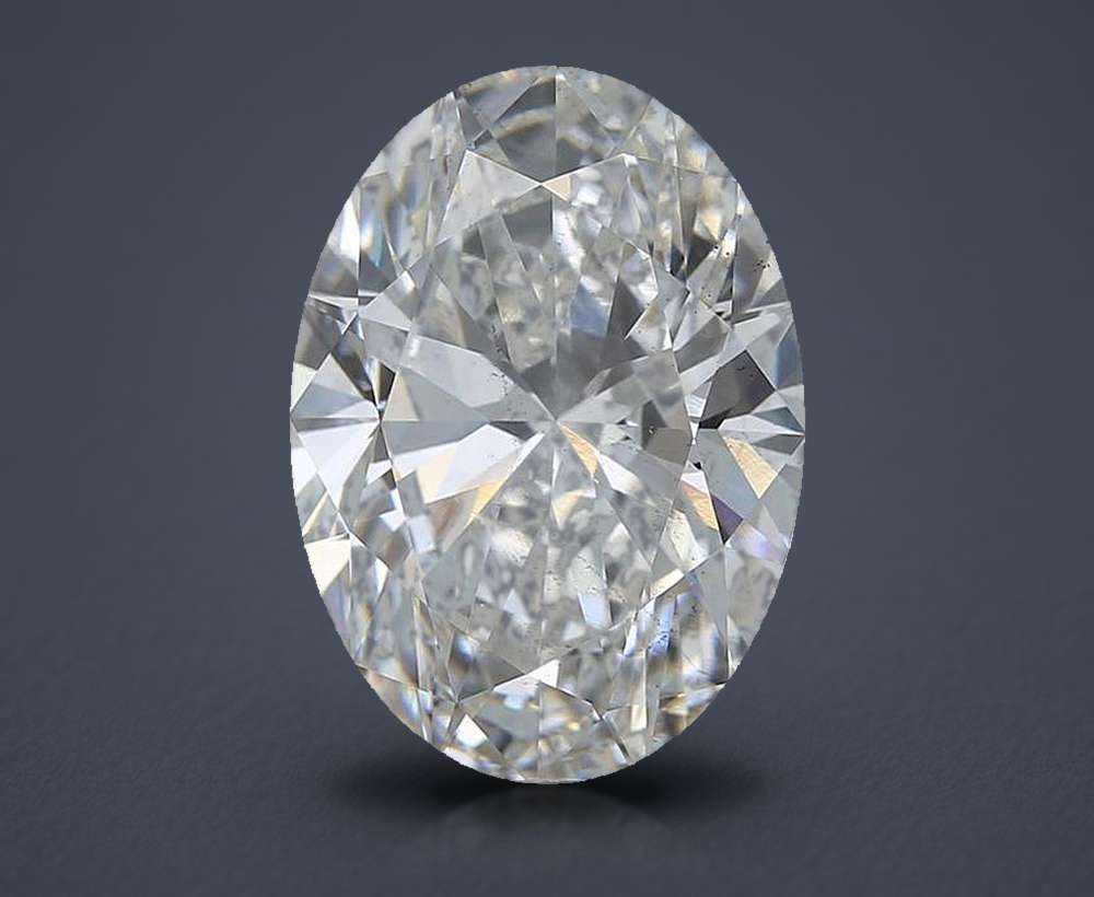 3.57 Carat Oval Lab Diamond