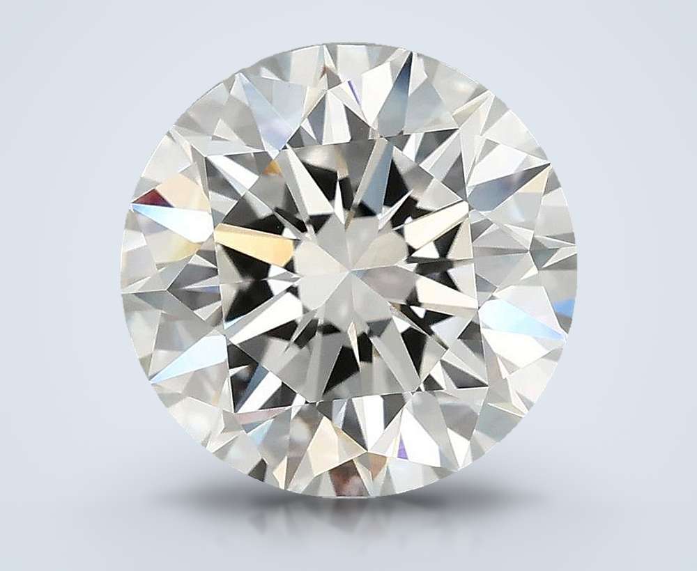 3.90 Carat Round Lab Diamond