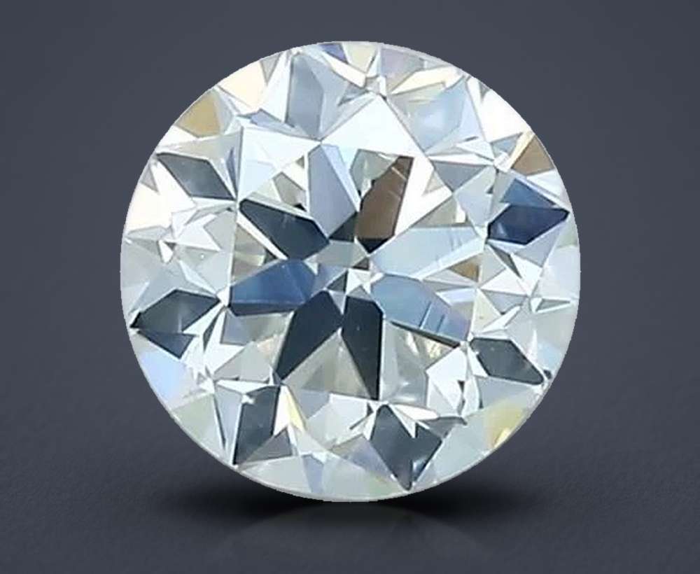 0.90 Carat Round Natural Diamond