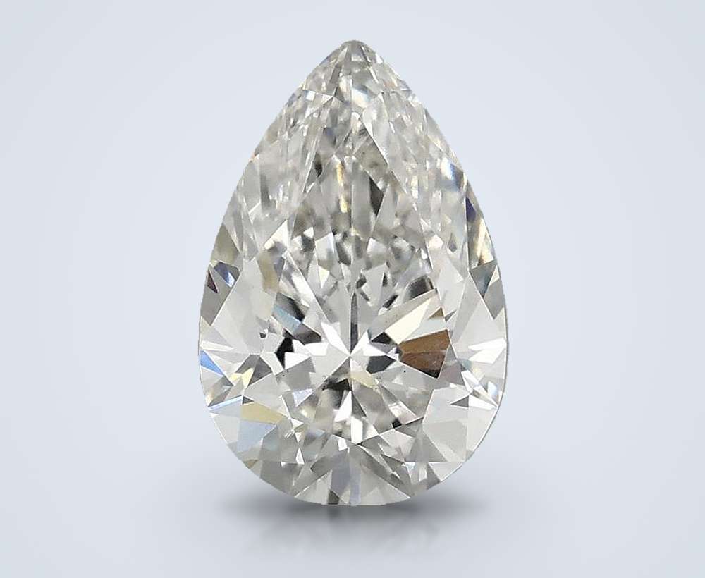 1.58 Carat Pear Lab Diamond