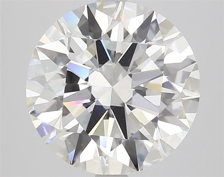 4.20ct H VS2 Rare Carat Ideal Cut Round Diamond