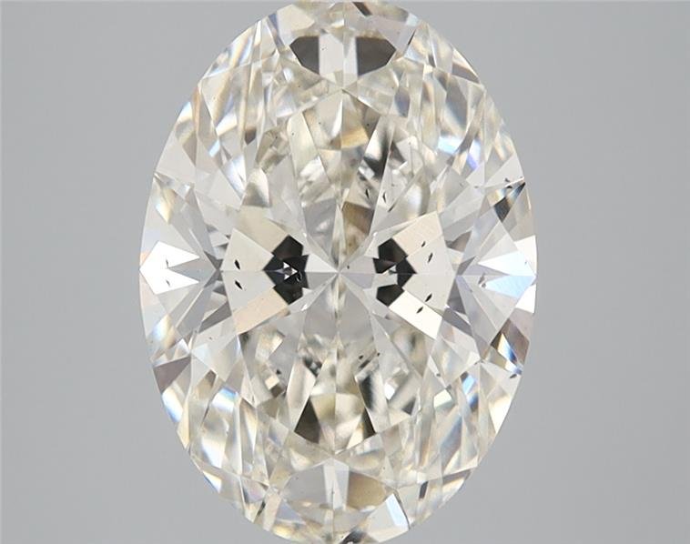 2.59ct I SI1 Rare Carat Ideal Cut Oval Lab Grown Diamond