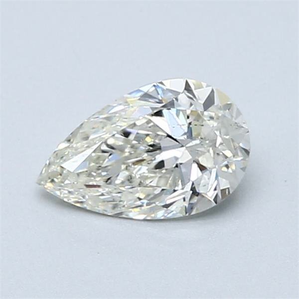 0.71ct K SI2 Rare Carat Ideal Cut Pear Diamond