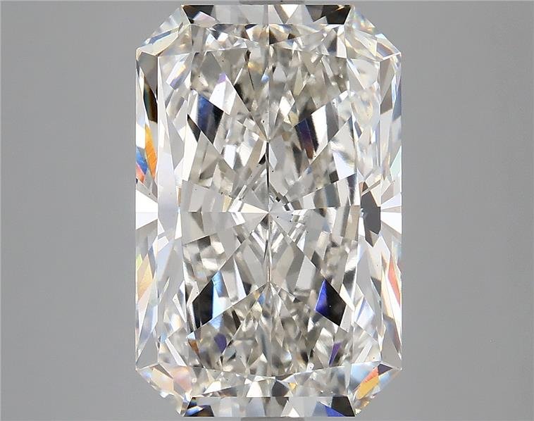 6.97ct H VS2 Rare Carat Ideal Cut Radiant Lab Grown Diamond