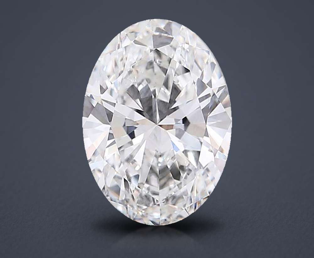 4.90 Carat Oval Lab Diamond