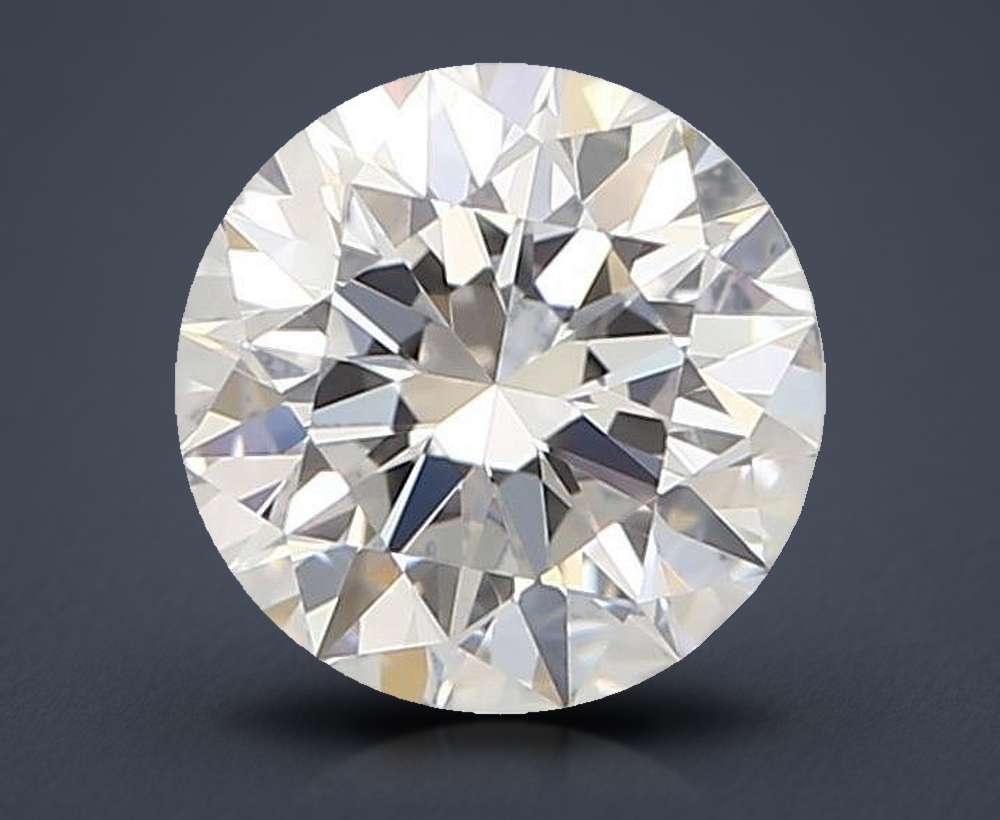 0.59 Carat Round Natural Diamond