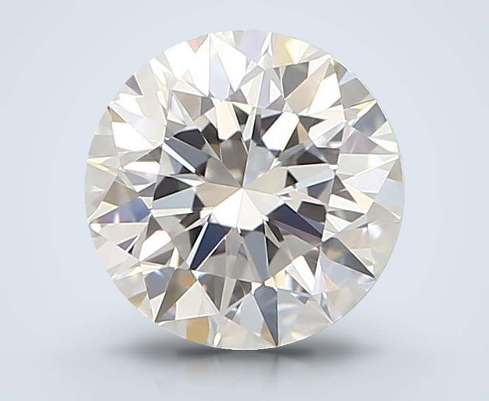 0.59 Carat Round Natural Diamond