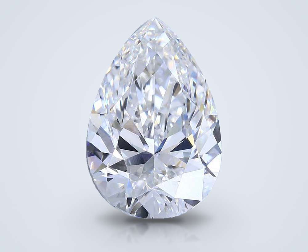 10.30 Carat Pear Lab Diamond