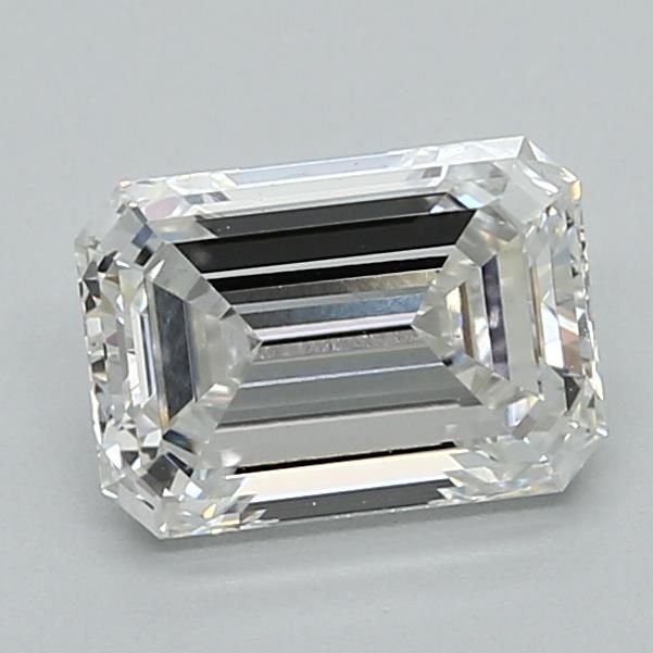 1.41ct F VS1 Rare Carat Ideal Cut Emerald Lab Grown Diamond