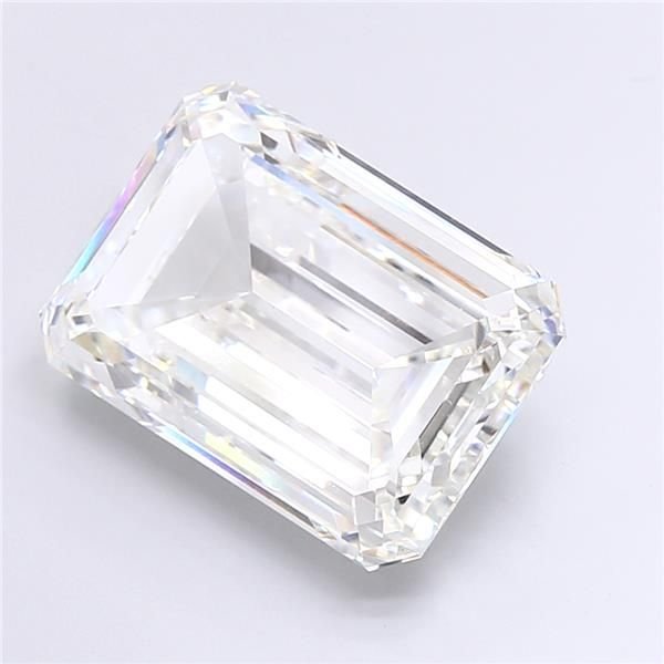 20.05ct G VVS2 Rare Carat Ideal Cut Emerald Lab Grown Diamond