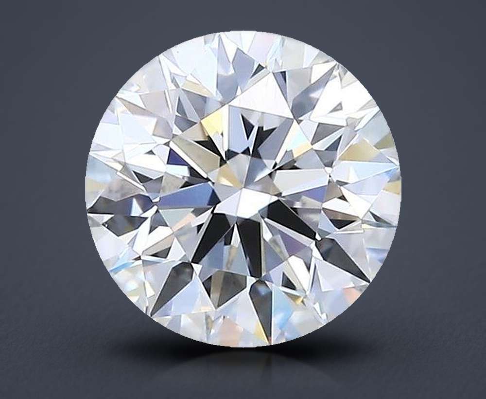 1.71 Carat Round Natural Diamond