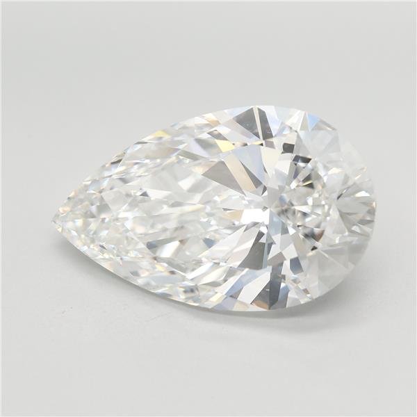 5.70 Carat Pear Lab Diamond