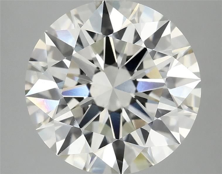 5.08ct H VS2 Rare Carat Ideal Cut Round Lab Grown Diamond