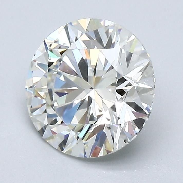 1.73ct I SI1 Rare Carat Ideal Cut Round Diamond