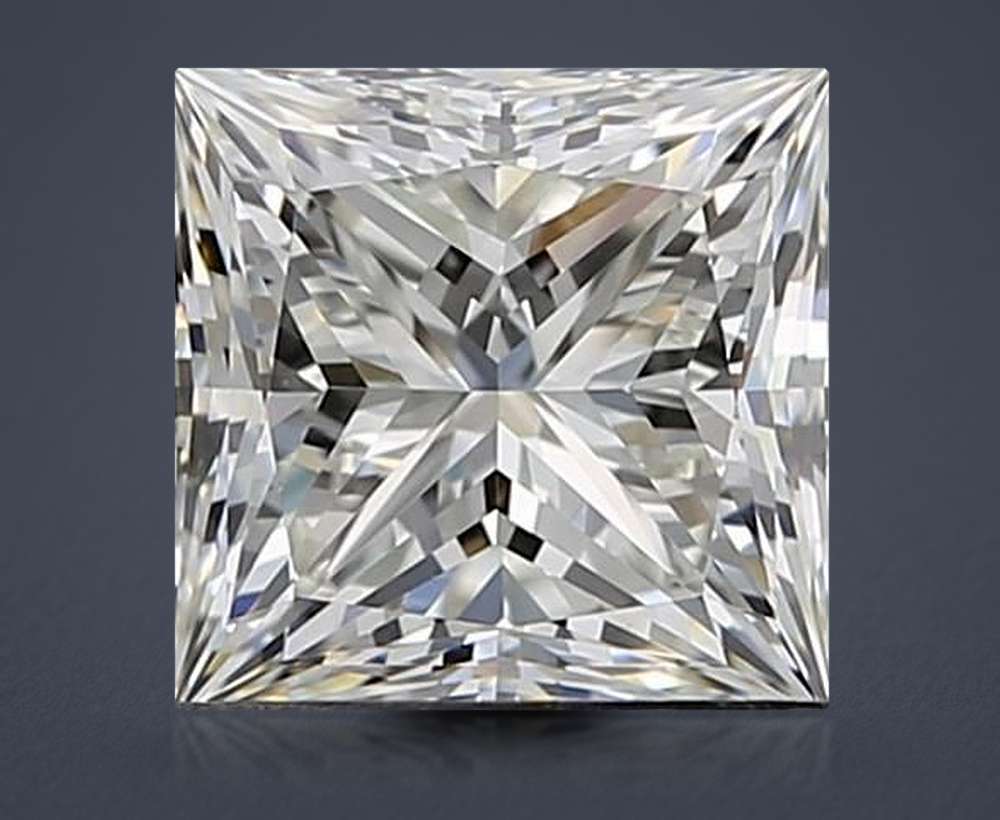 0.81 Carat Princess Natural Diamond