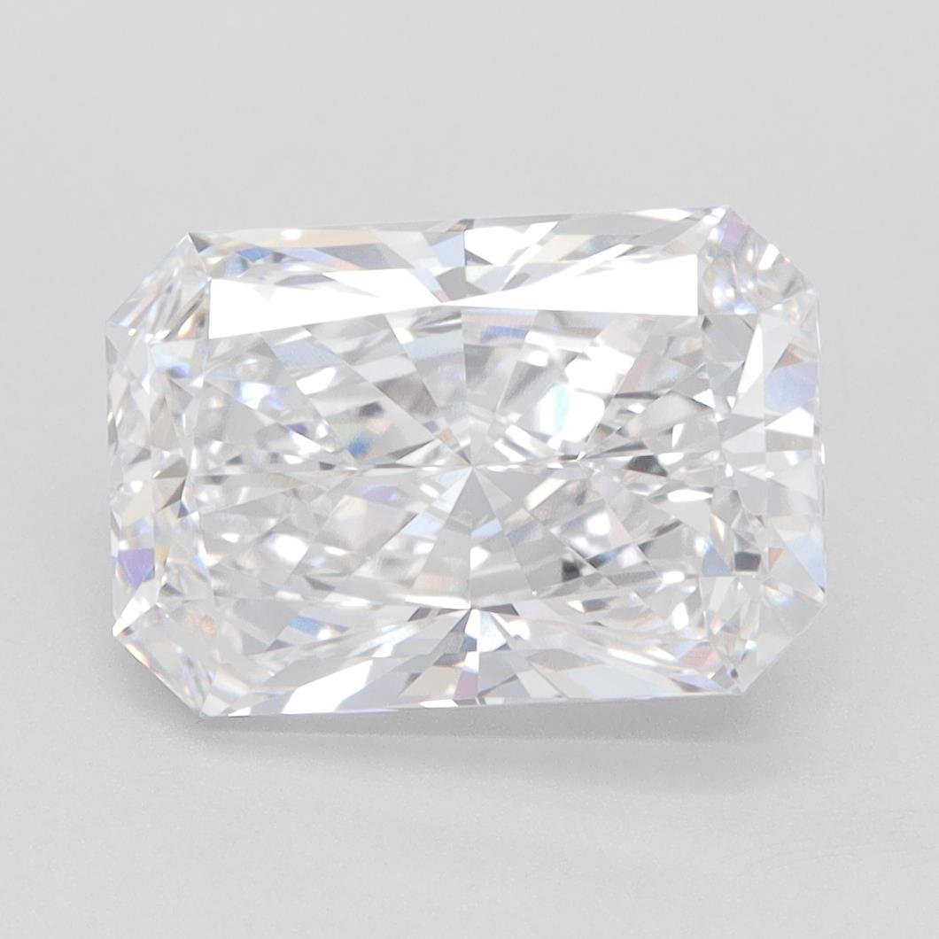 3.30ct E VVS2 Rare Carat Ideal Cut Radiant Lab Grown Diamond