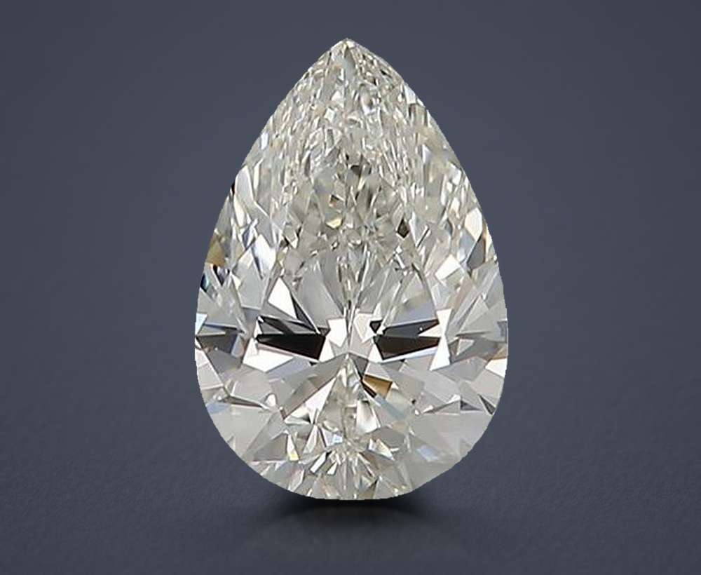 0.81 Carat Pear Natural Diamond