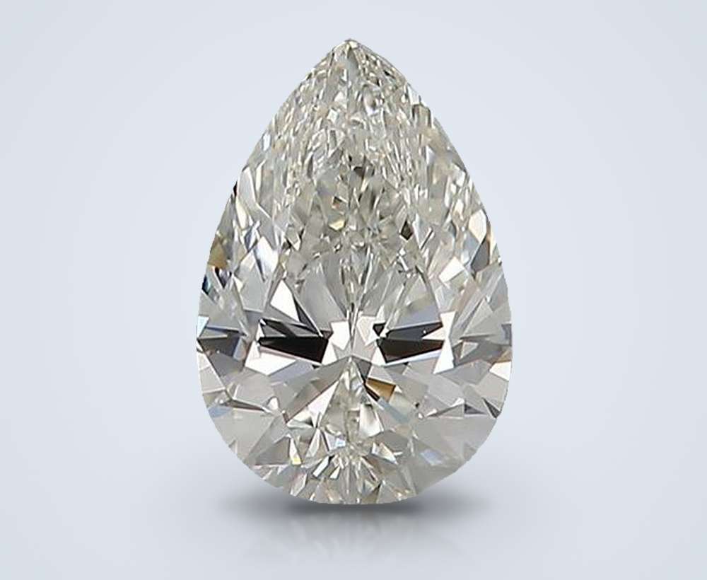 0.81 Carat Pear Natural Diamond