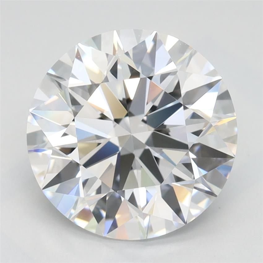 2.67ct D IF Rare Carat Ideal Cut Round Lab Grown Diamond