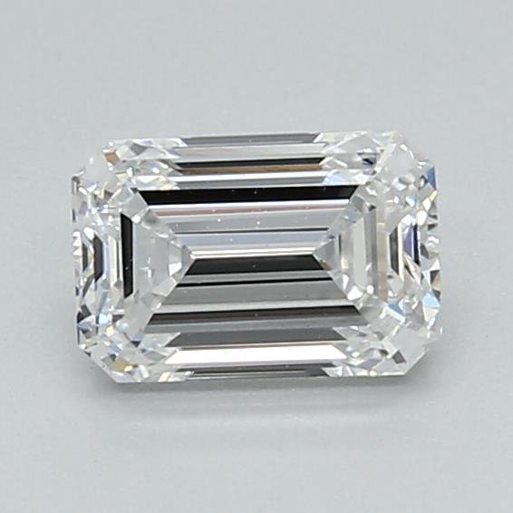 0.90ct D VS1 Very Good Cut Emerald Lab Grown Diamond