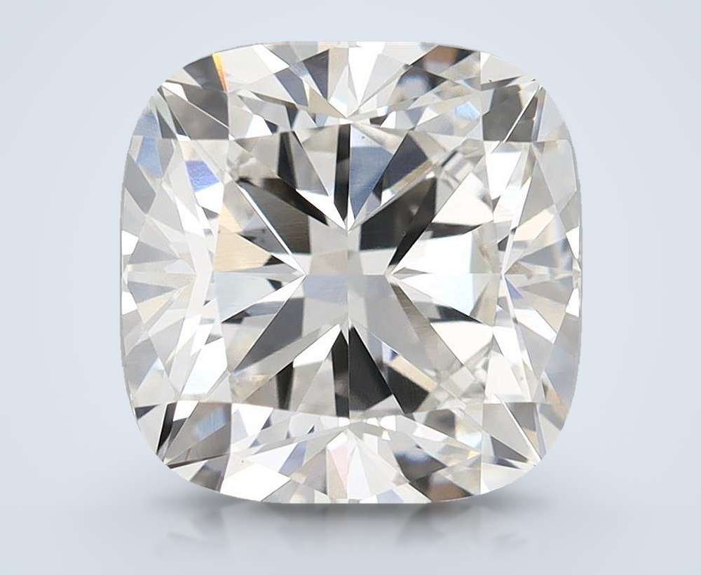 5.37 Carat Cushion Lab Diamond