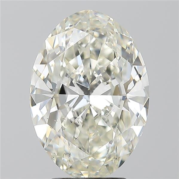 3.50ct K SI1 Rare Carat Ideal Cut Oval Diamond